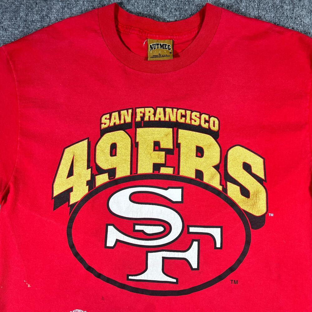 Vintage 1994 San Francisco 49ers Nutmeg T-Shirt Medium NFL